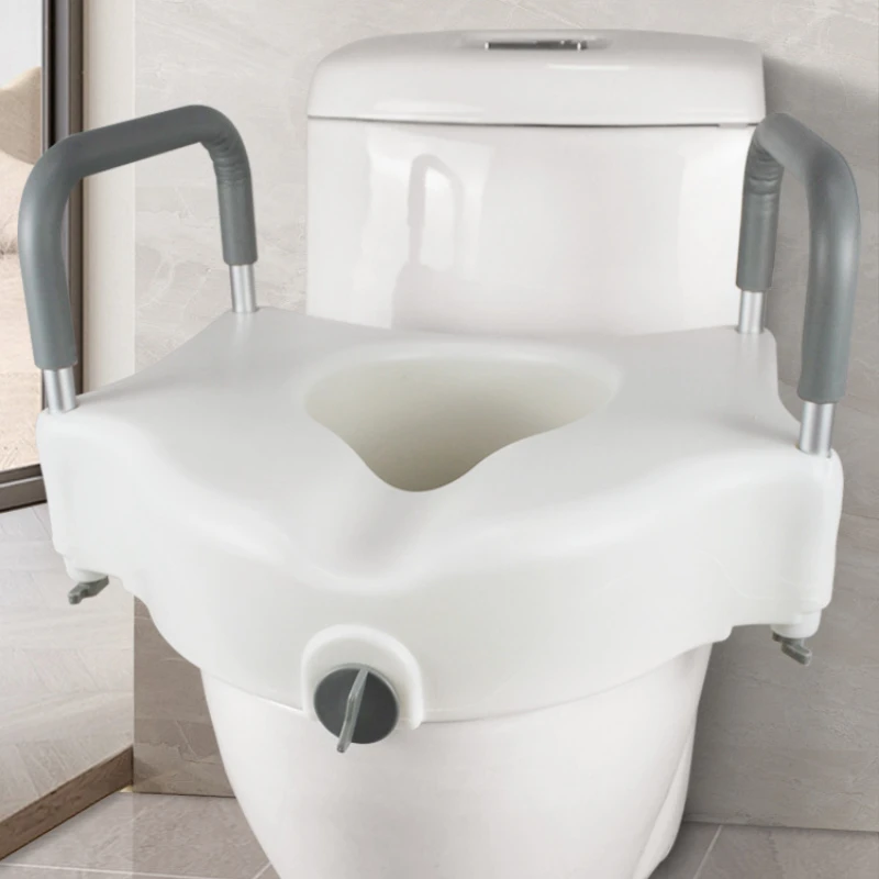 

ПП выдувная формованная стойка для унитаза с защитой от опрокидывания, сиденье для ванной комнаты, сверхмощный поручень для безопасности пожилых людей, устойчивая опорная рама для туалета