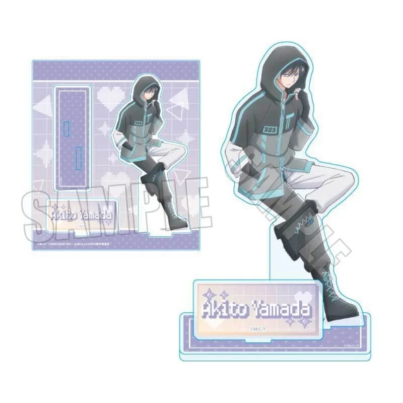 My Love Story With Yamada-Kun At Lv999 Acrylic Standing Sign Definition Gift 15cm Desktop Ornament Cartoon Character Keychains view 4