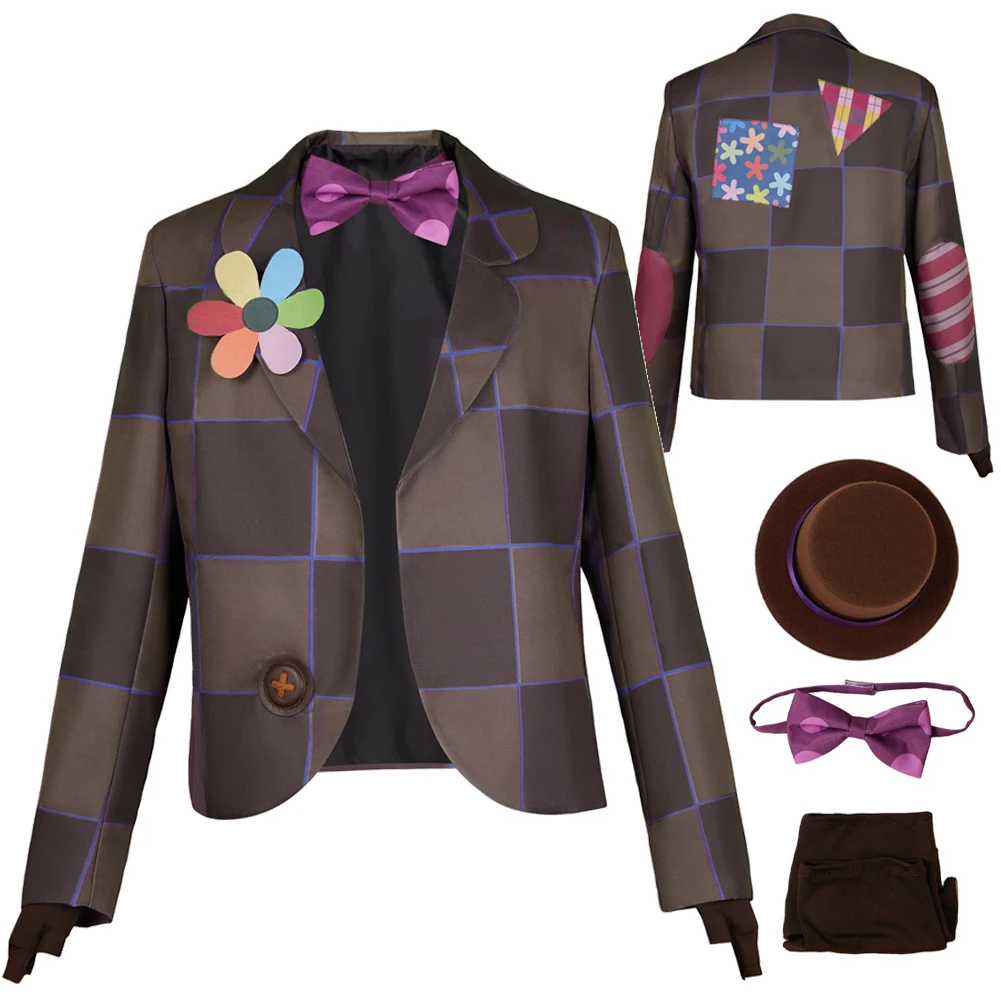 Amigo Bing Bong Cosplay fantasía sombrero corbata ropa película de dibujos animados en el lado 2 disfraz adultos mujeres hombres trajes de juego de rol