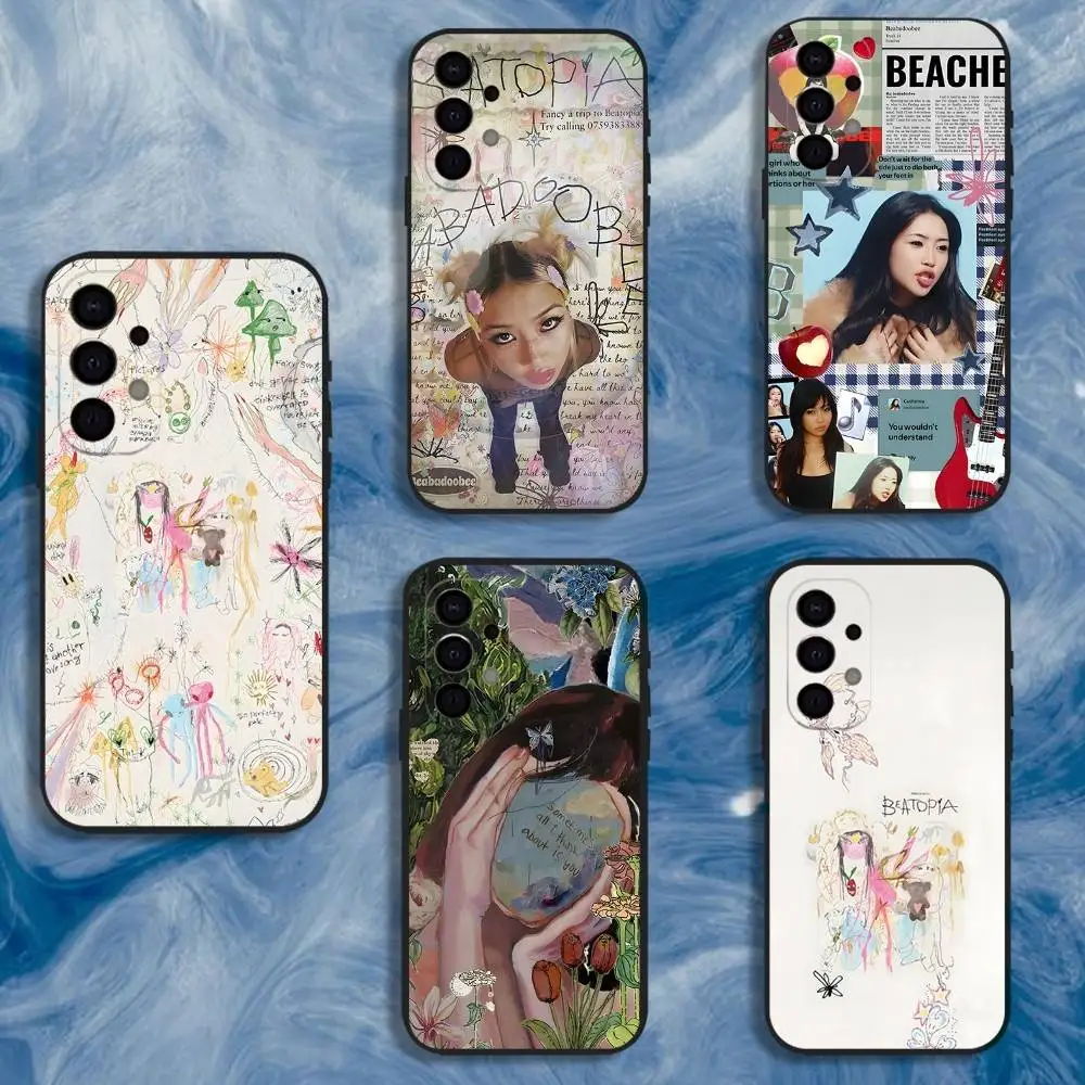 

beabadoobee Beatopia Phone Case For Samsung S25,S24,S21,S22,S23,S30,Ultra,S20,Plus,Fe,Lite,Note,10,9,5G Black Cover