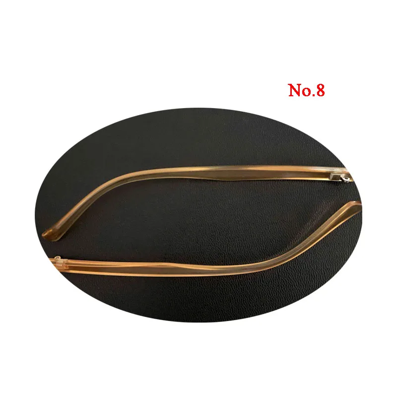 

1 Pair TR90 Glasses Leg 5mm Width Convex Thickness 1.5 Common Replacement Fracture Maintenance Sunglasses Myopia Mirror Leg Tool