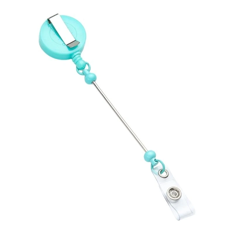 Boletones Soporte retráctil con clip correa Soporte identificación servicio pesado