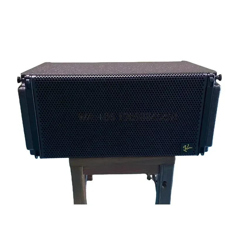 WMWMNU Vera20 Dual 10inch Professional Premium Quality 8ohm 2-Way Line Array Active Birch Plywood Speaker 580W 100H X 15V