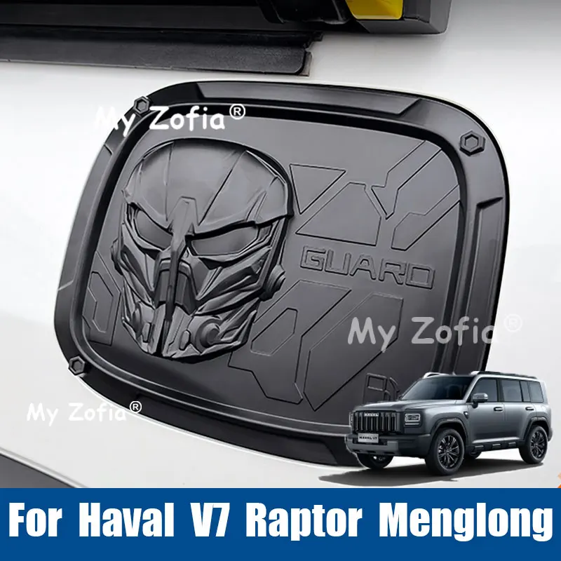

Fuel Tank Cap Cover Anti Scratch Waterproof Stylish Exterior Decor Protective Accessories For Haval V7 Raptor Menglong 2025 2026