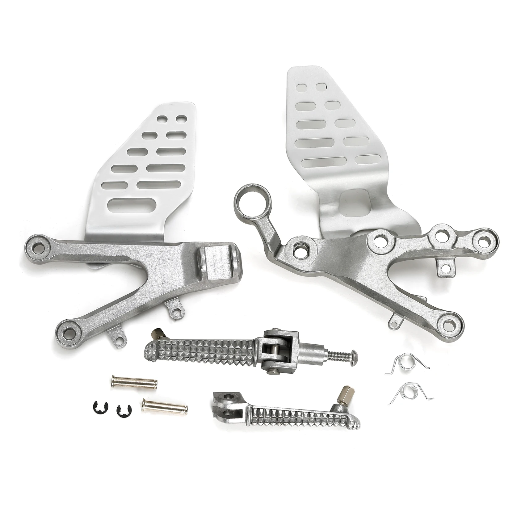 

Набор кронштейнов для передней подставки для ног, подходит для Yamaha YZF R6 YZFR6 2006-2025 07 08 09, педали мотоцикла