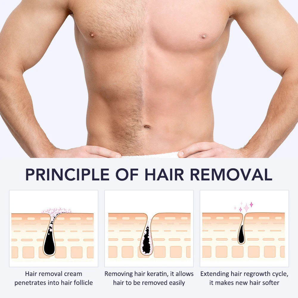 كريم إزالة الشعر للبشرة الحساسة، مستخلص الصبار، تركيبة خفيفة، كريم إزالة الشعر اللطيف وغير المؤلم لتساقط شعر اليد والساق والإبط