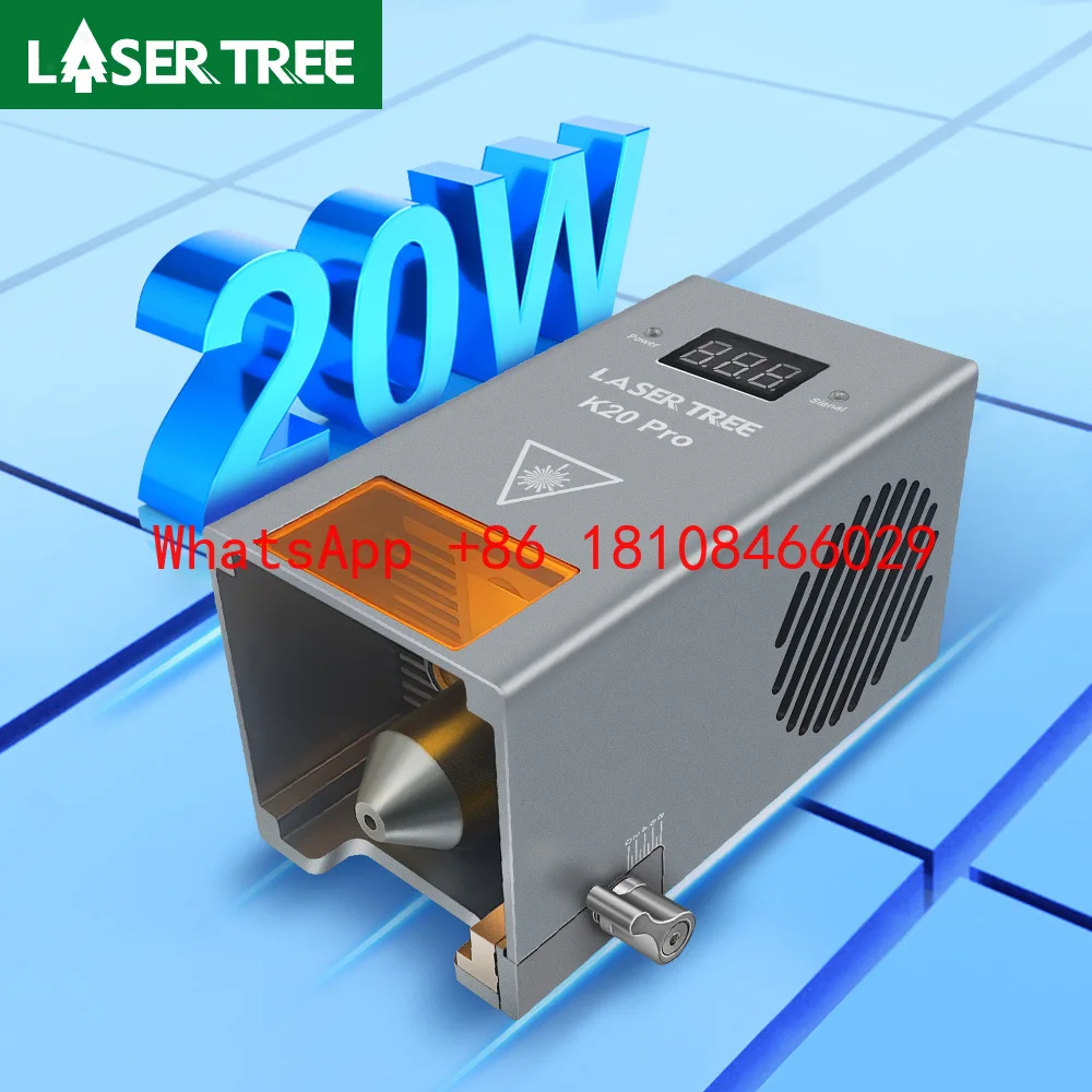 Free Ship to US  Powerful Diode 20W Laser Module for Laser Engraving Cutting Marking Machine MDF Pine Wood Plywood Acrylic