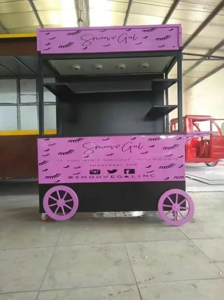Bike Food Cart Other Snack Machines Food Kiosk Outdoor Food Trucks Trailer Kiosk Crepe Cart for Sale