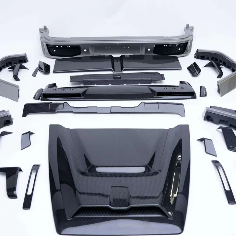 High Quality G800 Style Dry Carbon Fiber Body Kit Full Exterior Parts Fit For G Class W465