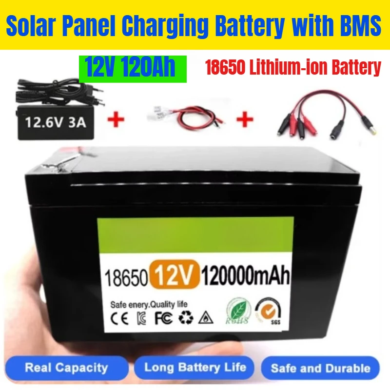 12V 120Ah 18650 Lit… - image