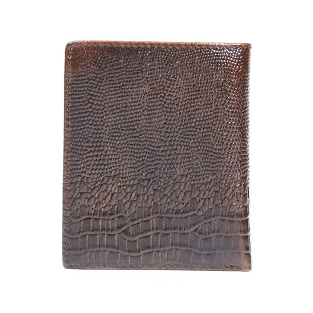 Crocodile Pattern Wallet Men Genuine Leather Small  Short Men Wallets Credit Card Holders Coin Pocket Purse Alligator