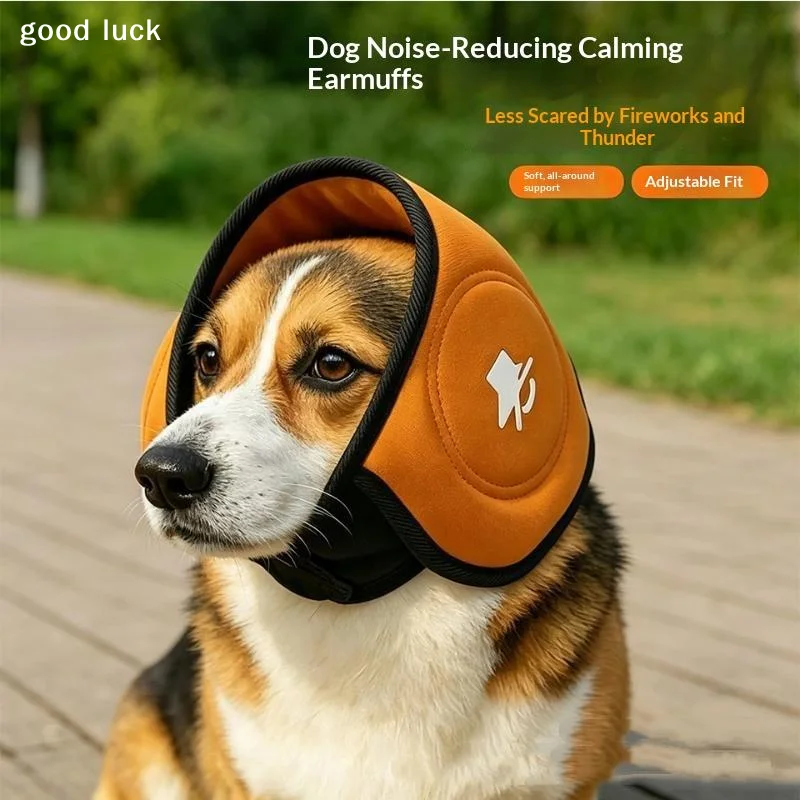 AnswerDog Noise Cancelling Earmuffs Windproof Anxiety Relief Ear Covers For Pet Noise Isolation Travel Ear Muffs