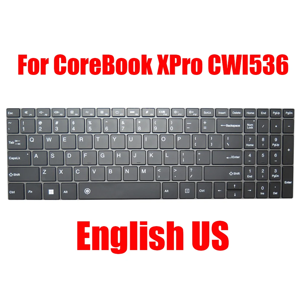 teclado de laptop para chuwi para corebook xpro 156 cwi536 cwi530 ingles eua preto com retroiluminacao novo 01