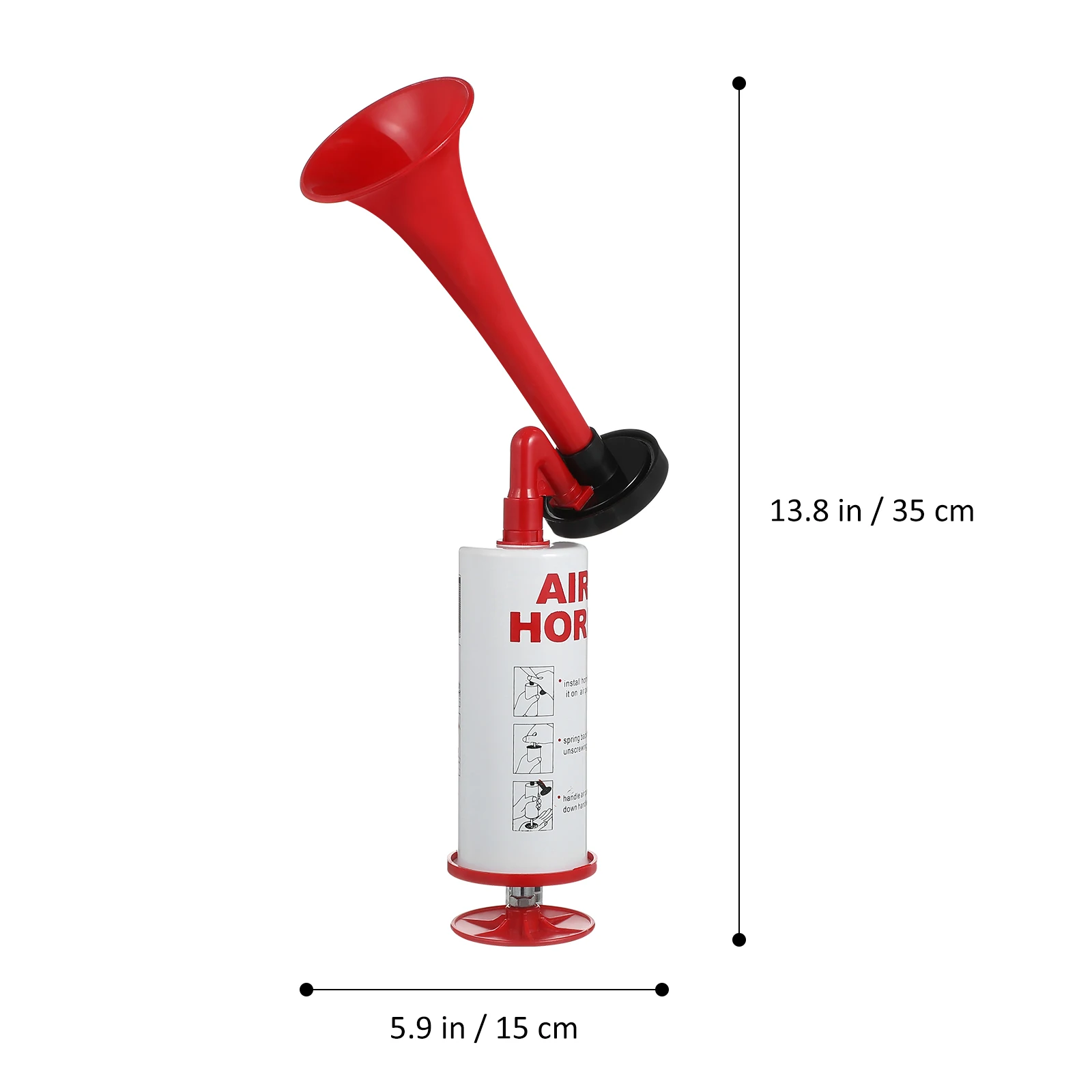 

Loud Air Handheld Air For Sports Events Football Portable Hand Pump Cheering Horn Fan Trumpet Party Favors Strong Material Hand
