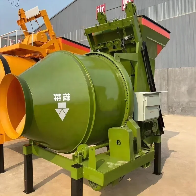 Best Quality Concrete Mixer 500L Automatic Self-Loading Concrete Mixer 400 Liters With Motor Factory Price Made In China