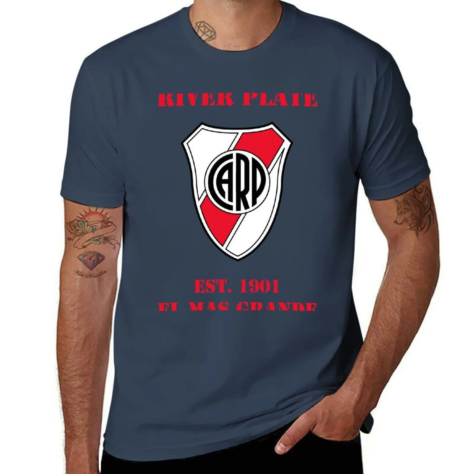 

RIVER PLATE FC T-Shirt t shirt personalised men t shirt cotton 100% t shirts cotton 100% T-Shirt