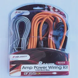 Car Audio Modified Horn Power Amplifier Advanced Pure Copper Sheathed Wire Car High-power Subwoofer Power Cord Audio Cable