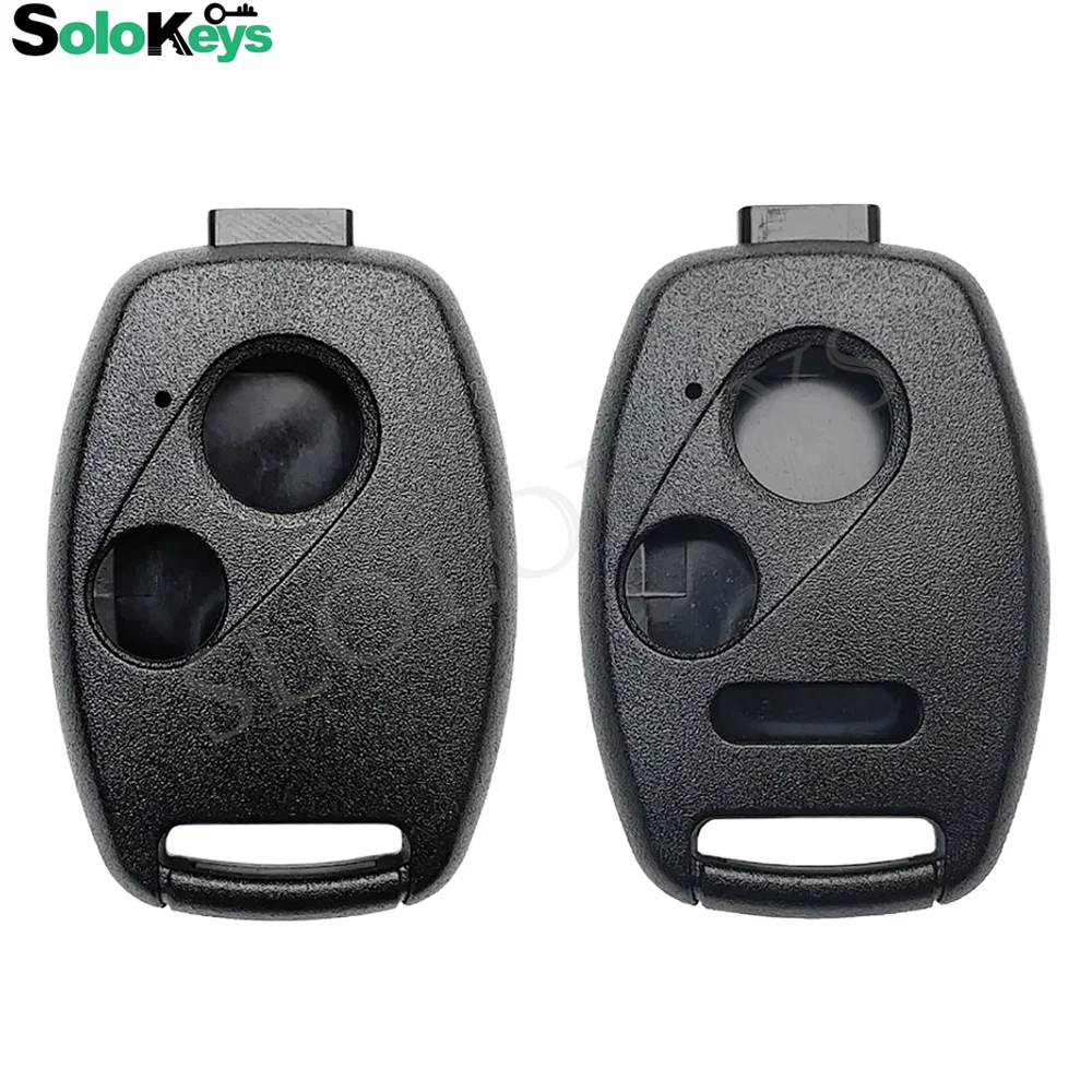 10Pcs/Lot SOLOKEYS For HONDA Accord CRV Pilot Civic Fit Insight Ridgeline HRV Jazz High quality Car Key Shell With LOGO