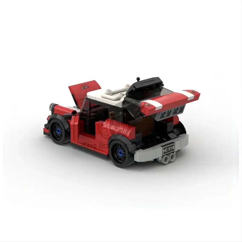 MOC-86426 Mini Cooper building blocks sports car 248 particles toy model children DIY toy gift