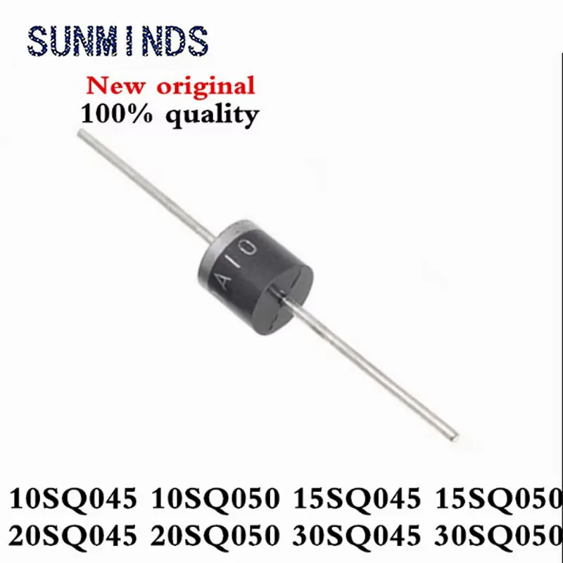 50PCS 10SQ045 10SQ050 15SQ045 15SQ050 20SQ045 20SQ050 30SQ045 30SQ050 10A 12A 15A 20A 30A Solar Energy Schottky Rectifiers Diode