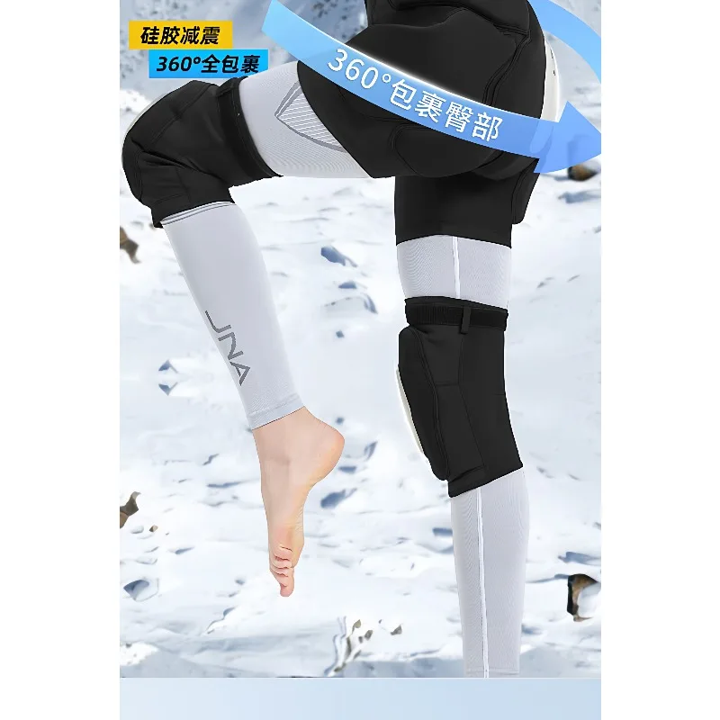Padded Ski Underwear Set – Built-In Hip & Knee Protection for Snowboard & Ski
