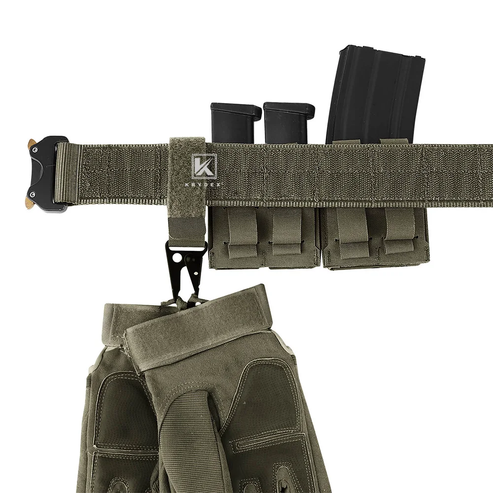 KRYDEX Portallaves MOLLE con clip táctico para cinturón - imagen 2