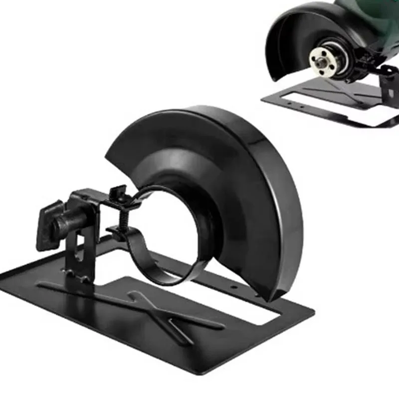 Balance Base Guard Cover for DIY Woodwoking Tools Adjustable Metal Angle Grinder Bracket Stand Holder Protective Cover Set