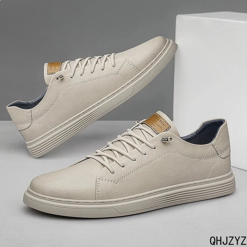 Big Size 36-47 Italian Brand Black Genuine Leather Oxford Shoes Casual Lace Up Flat Sneakers Luxury Shoes for Men