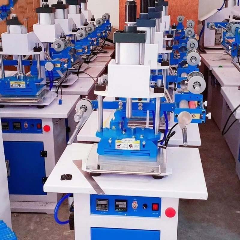 Hot Sale Foil Stamping and Embossing Machine Pneumatic Paper Embossed Printing Machine for Clothing