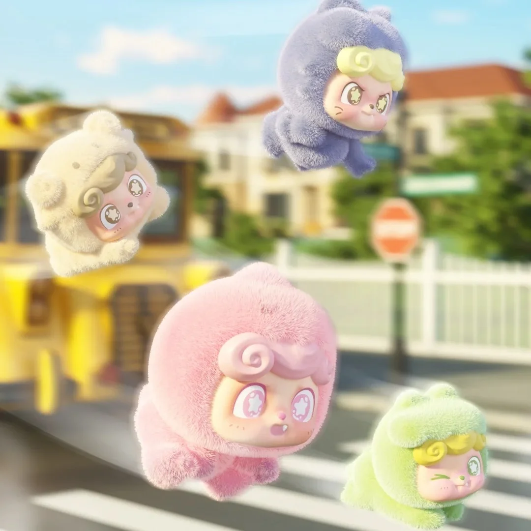 

Genuine Hot Q.Kid New Super Q.Team Series Blind Box Mini Bean Figure Collectible Toys Decorative Ornaments Cute Girl Gifts