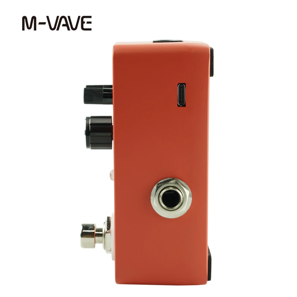 M-VAVE Distortion British Electric Guitar Effect Pedal Distortion British Effect True Bypass Pedal Guitar Accessories Parts