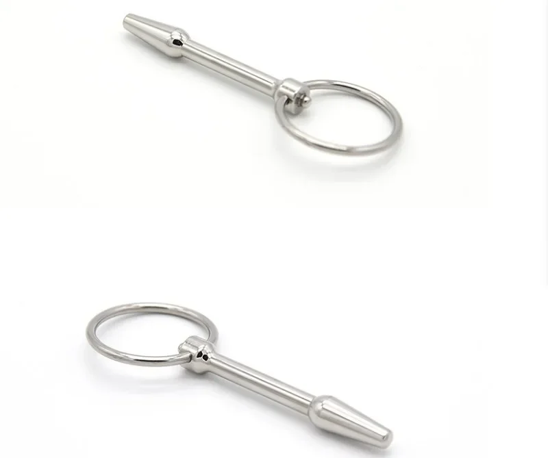 ذكر تقدير مجرى البول كتلة القضيب وصلات صوت الحصان العين عصا الكبار لعبة الإحليل إدراج الفولاذ المقاوم للصدأ المتوسع مجرى البول عدة #3