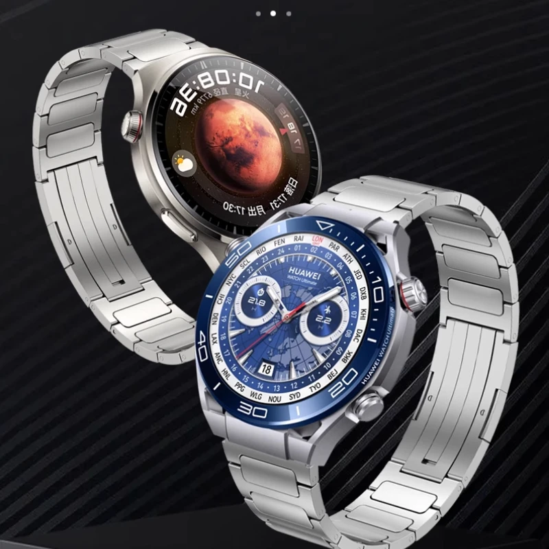 22mm watch strap For Huawei watch 4/4 Pro GT2/3 Pro 46mm Titanium alloy link high-end wristband For Samsung Gear S3 Amazfit GTR