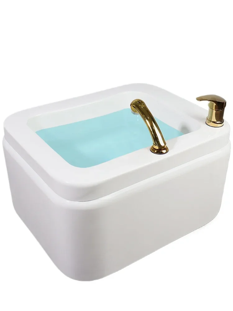 

Acrylic Foot Bath Feet-Washing Basin Simple Modern Massage Water Pedicure Hotel Wash Basin Bath Tub Foot Bath