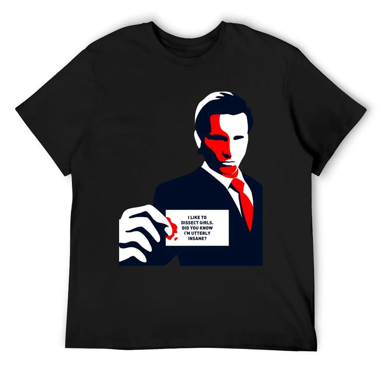 

Movies Horror American Psycho NewCard What Do You Think T-Shirt