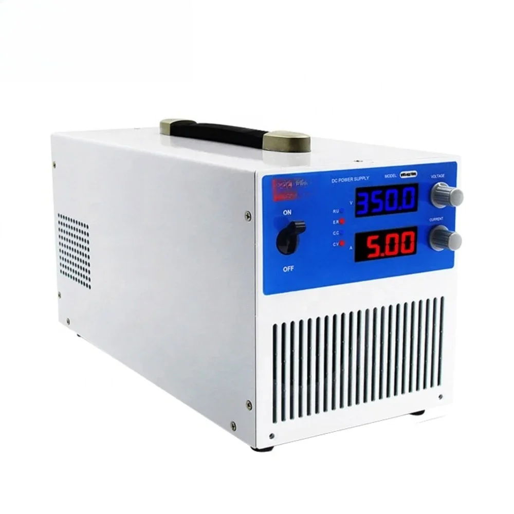 110Vac 220Vac to 350vdc 5amp switch mode adjustable dc regulated 0-350v 5a variable dc power supply