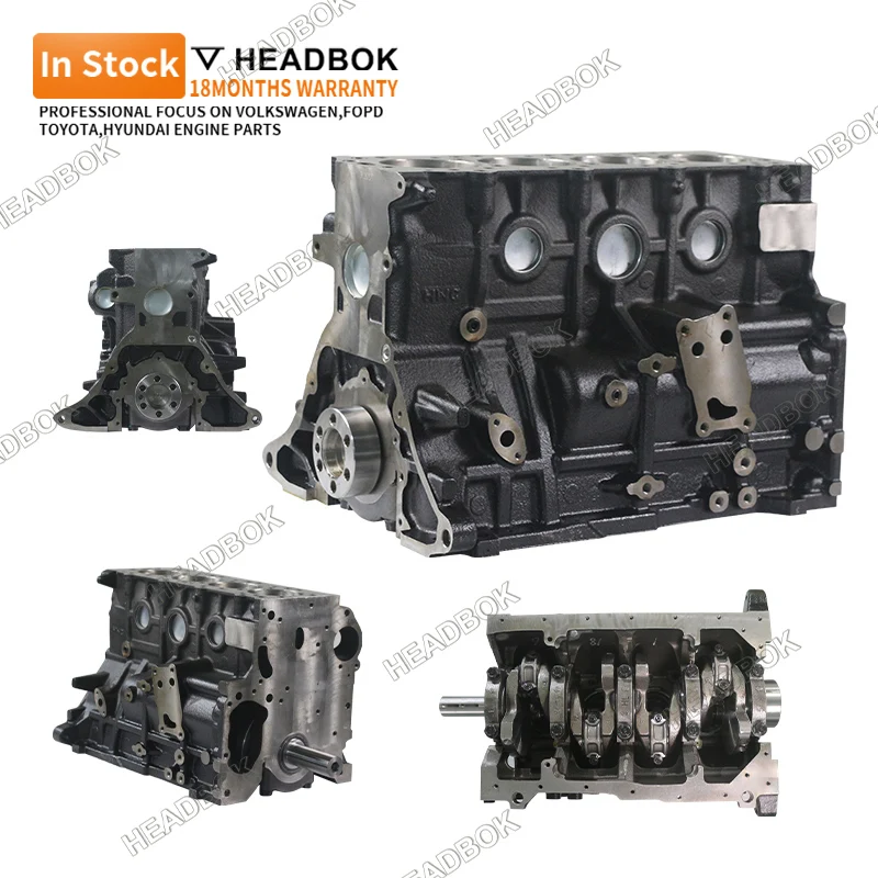 

ForSale New Japanese 2.5L 4D56 Engine Cylinder Short Block For Mitsubishi L200 Hyundai H100
