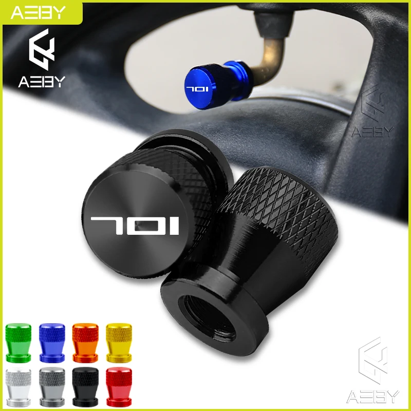 

2 шт., шины из алюминиевого сплава для мотоцикла, детали для украшения колеса, колпачки для штока клапана, чехол для Husqvarna 701 Svartpilen 701, аксессуары