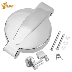 MATI Fuel Cap Gas Cap Latch Kit Chrome for Honda CB200 CB350 CB360 CB400 CB450 CB500 CB550 CB750 CL200 CL350 CL360 CL450 SL350