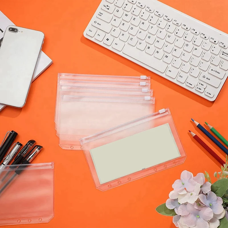 96 шт., карманы для бумаг с 6 отверстиями