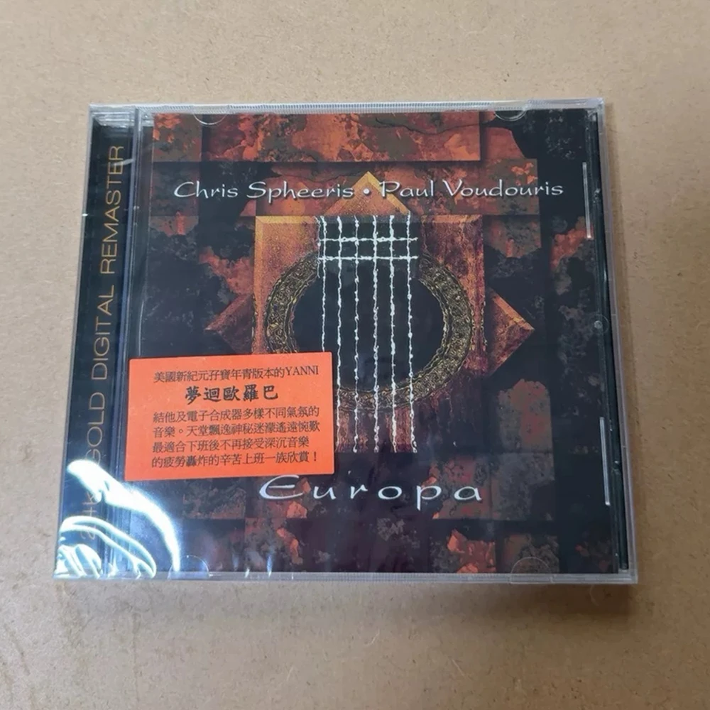 Nuevo CD de Música de Chris Spheeris y Paul Voudouris, Álbum Europa, Música Taiku, Disco de Música para Cosplay, Walkman, Bandas Sonoras para Coche, Música para Fiestas