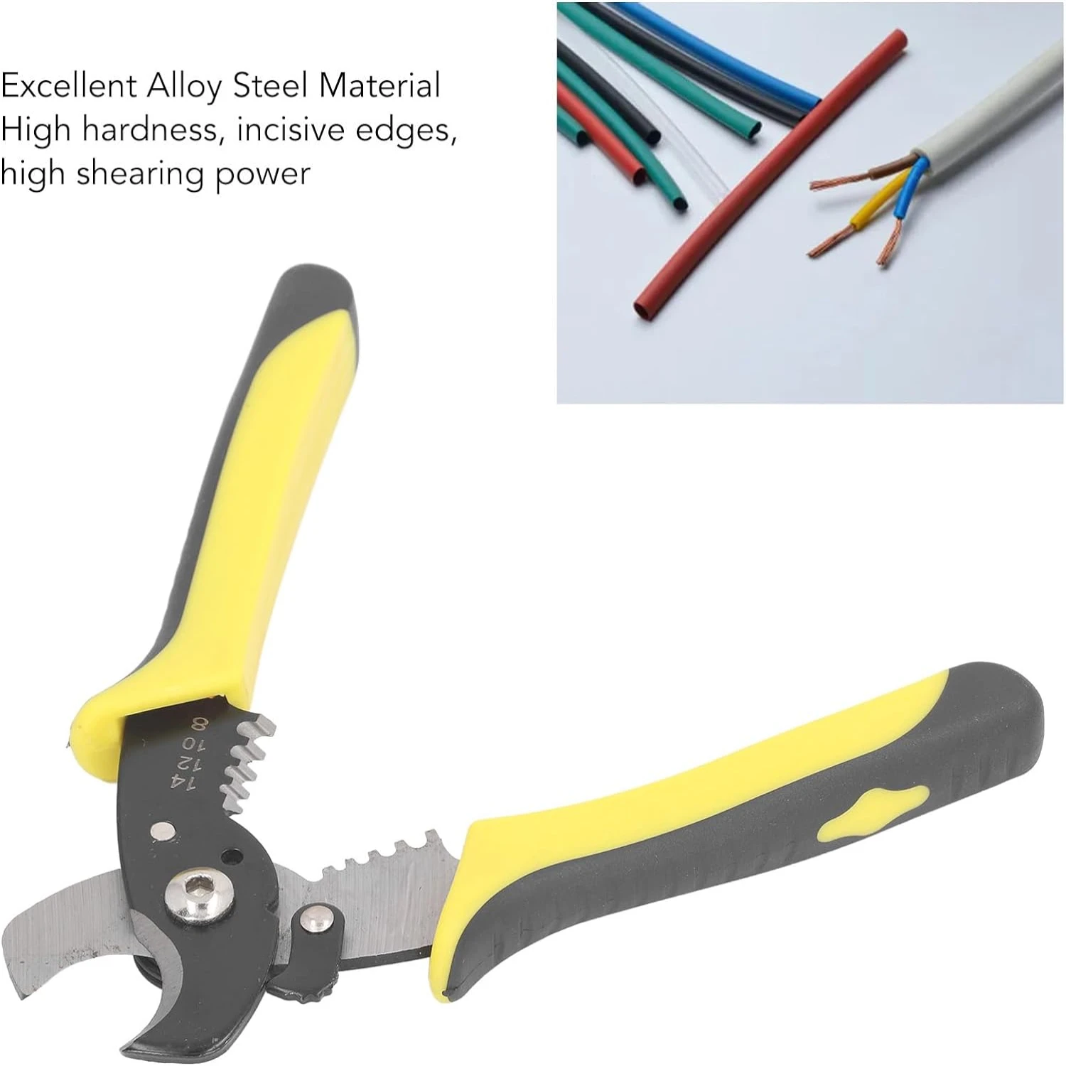 Top-Notch Premium Grade Wire Cutter Pliers for Superior Precision Workmanship. Essential Addition for DIY Enthusiasts with Excep