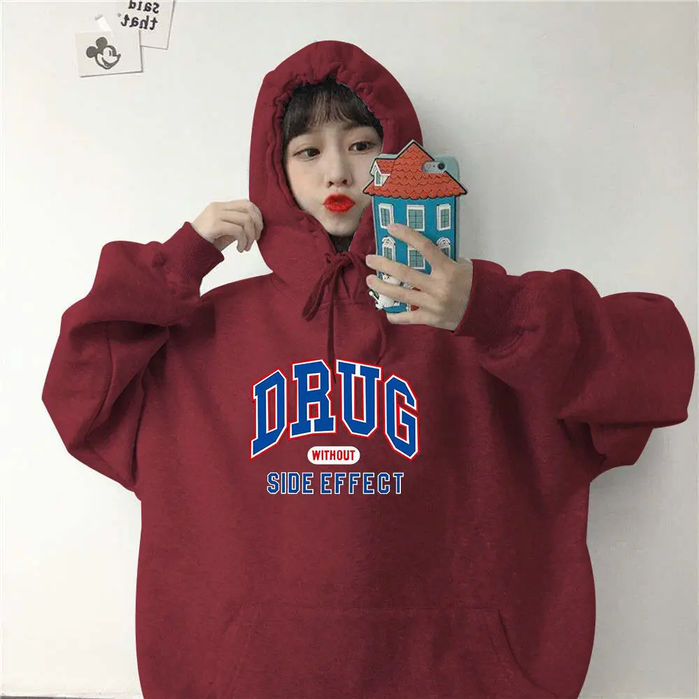 

Women Hoodies Women Hooded Shirt Winter 2024 Thicken Women Sweatshirts Korean Hoodies Woman Causal Pullovers Female New Hoodies