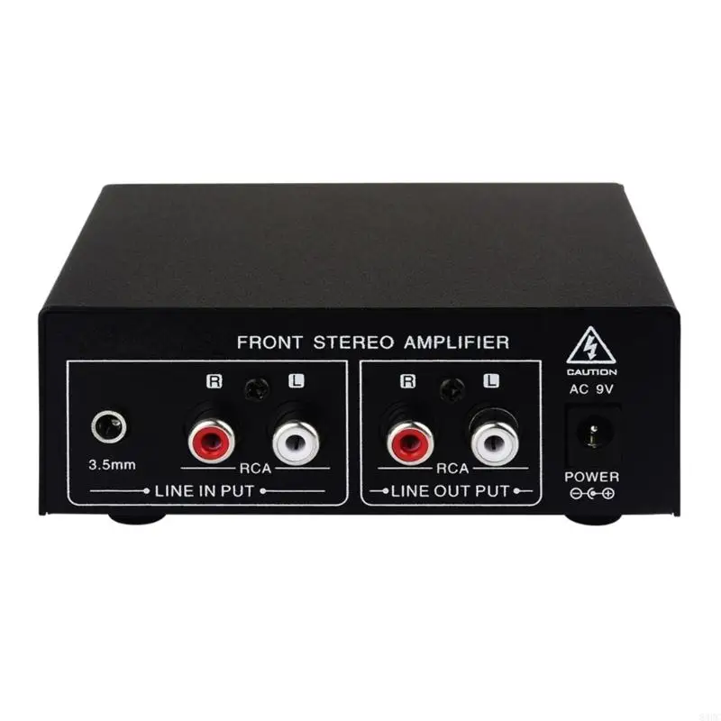 83CC 2 Input 3 Output Passived Power Amplifiers Speaker Switcher Sound Switching Distribution Converters Metal Housing