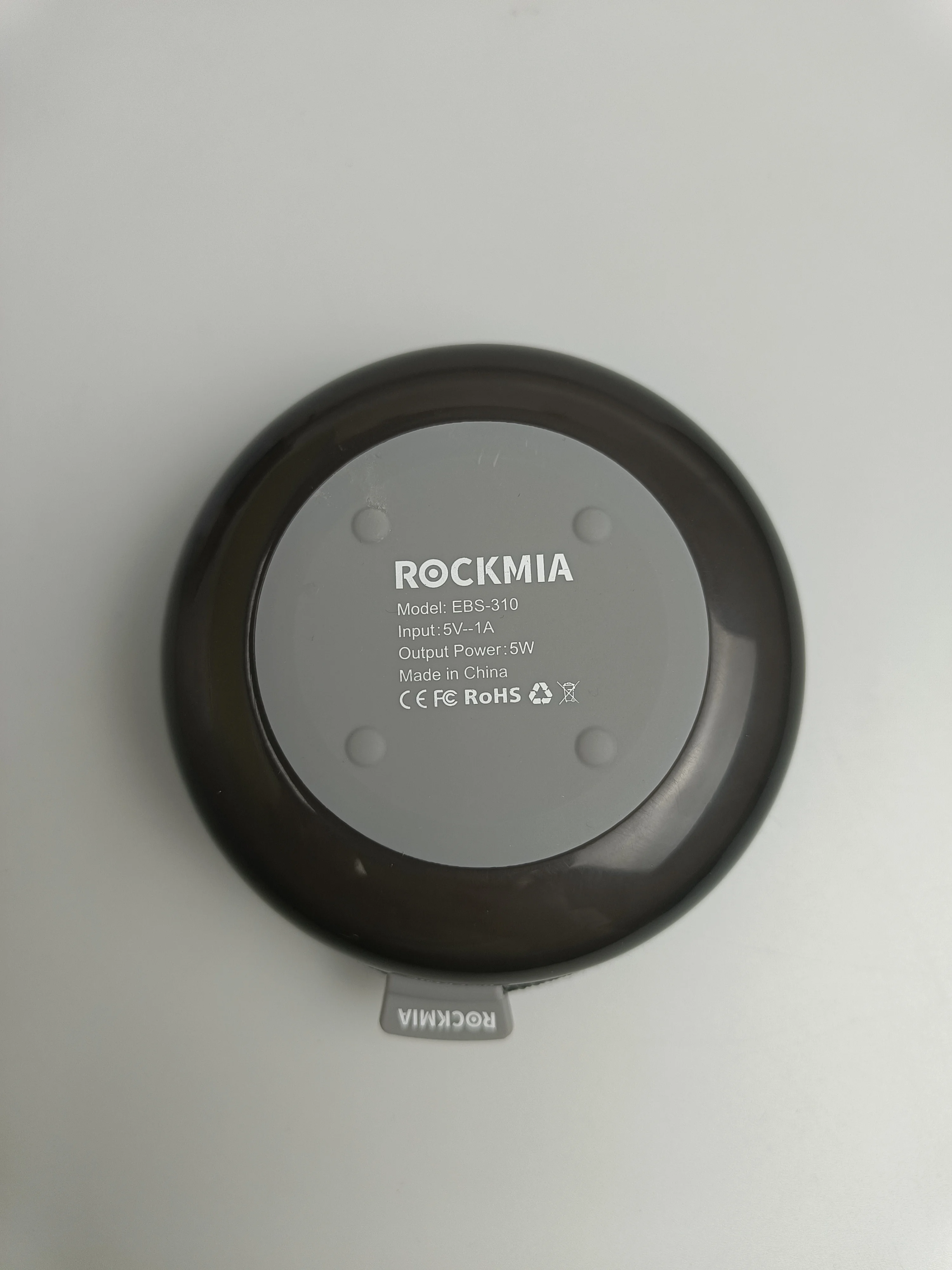 Rockmia EBS-310 Mini Portable RGB Speaker With Fabric Mesh Handle Bluetooth 5.3 Outdoor Waterproof IPX4 Stereo Music Box