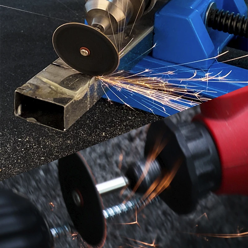 XCAN 10 قطعة ملحق عرقوب 2.35/3 مللي متر لأداة دوارة 1/8 عرقوب تلميع مغزل لمرفق قطع الحفر القرصي #6