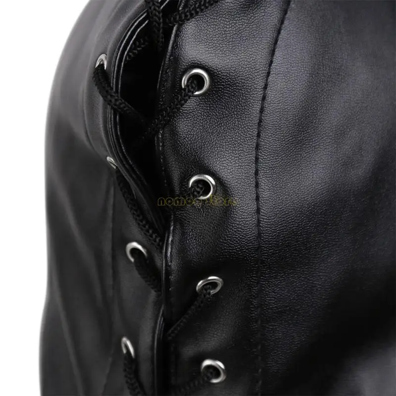 31BF Leathers Hoofd Harness Party Maskers Sex Toy Women Men Cosplays Head -hoofddeksels
