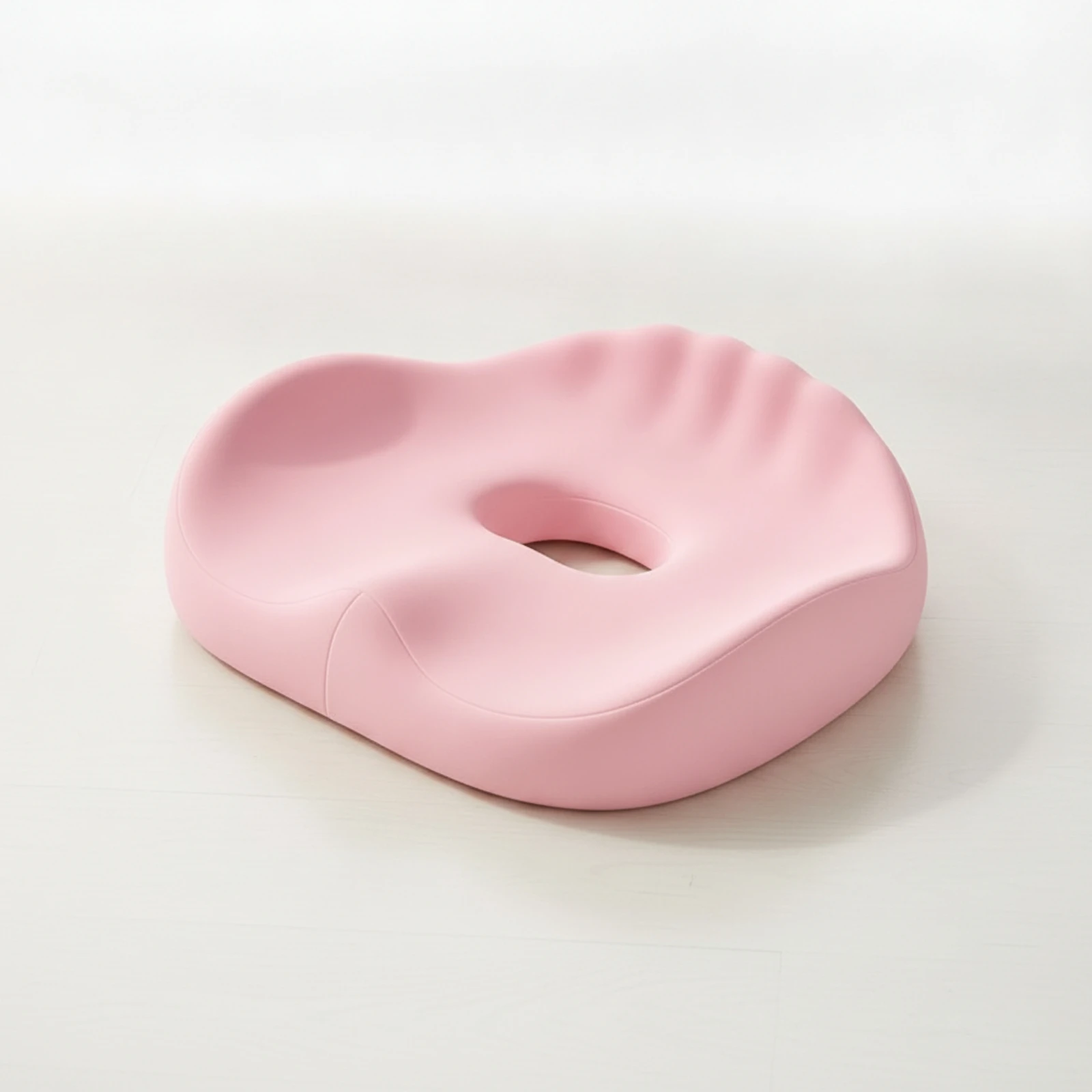 Seat Cushion with Coccyx Hollow Anti-Slip Seat Cushion with Straps Chair Pad Contoured Pressure-Relieving for Students