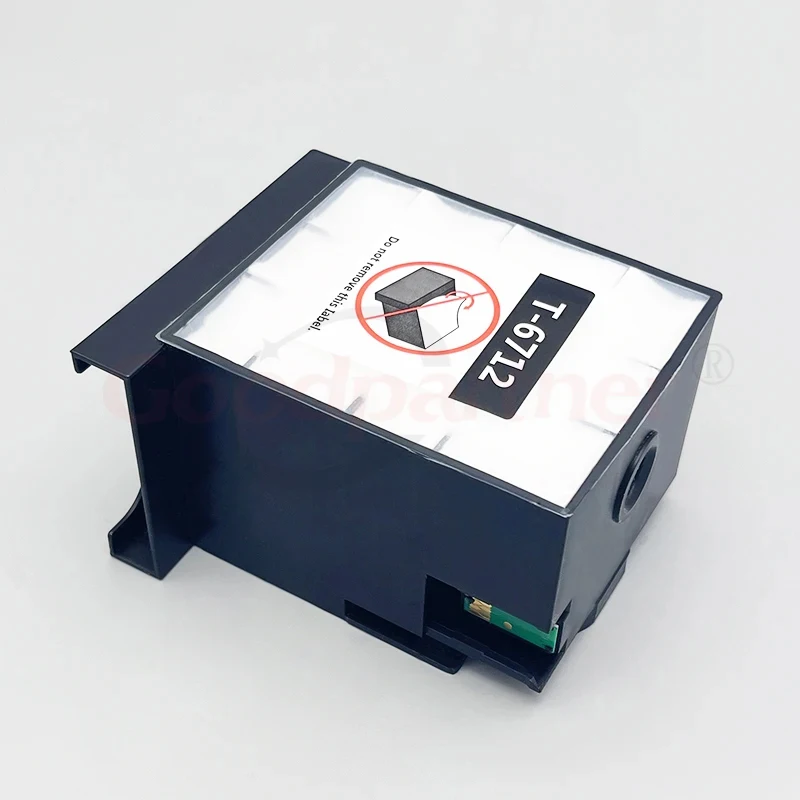 Boîte de Maintenance d'Encre, pour EPSON WF 6090 6590 8010 8090 8510 8590 / WF6090 WF6590 WF8010 WF8090 WF8510 WF8590, 1X T6712 T671200
