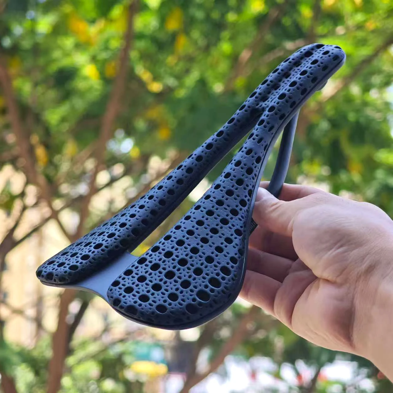 

GOLDIX карбоновое седло для велосипеда с 3D принтом, сверхлегкое шоссе MTB гоночное седло, подушка для велосипеда, велосипедное сиденье, аксессуары для велосипеда